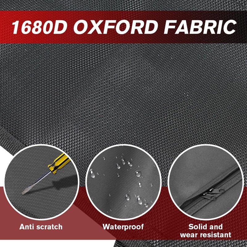 MFC Soft Canvas Roof Top Compatible with for 2014-2023 UTV Polaris RZR 900 900S 1000 S XP1000 Turbo 2 Seater Soft Top Roof Sun Visor Replacement for Part Number 2883073 - Image 2